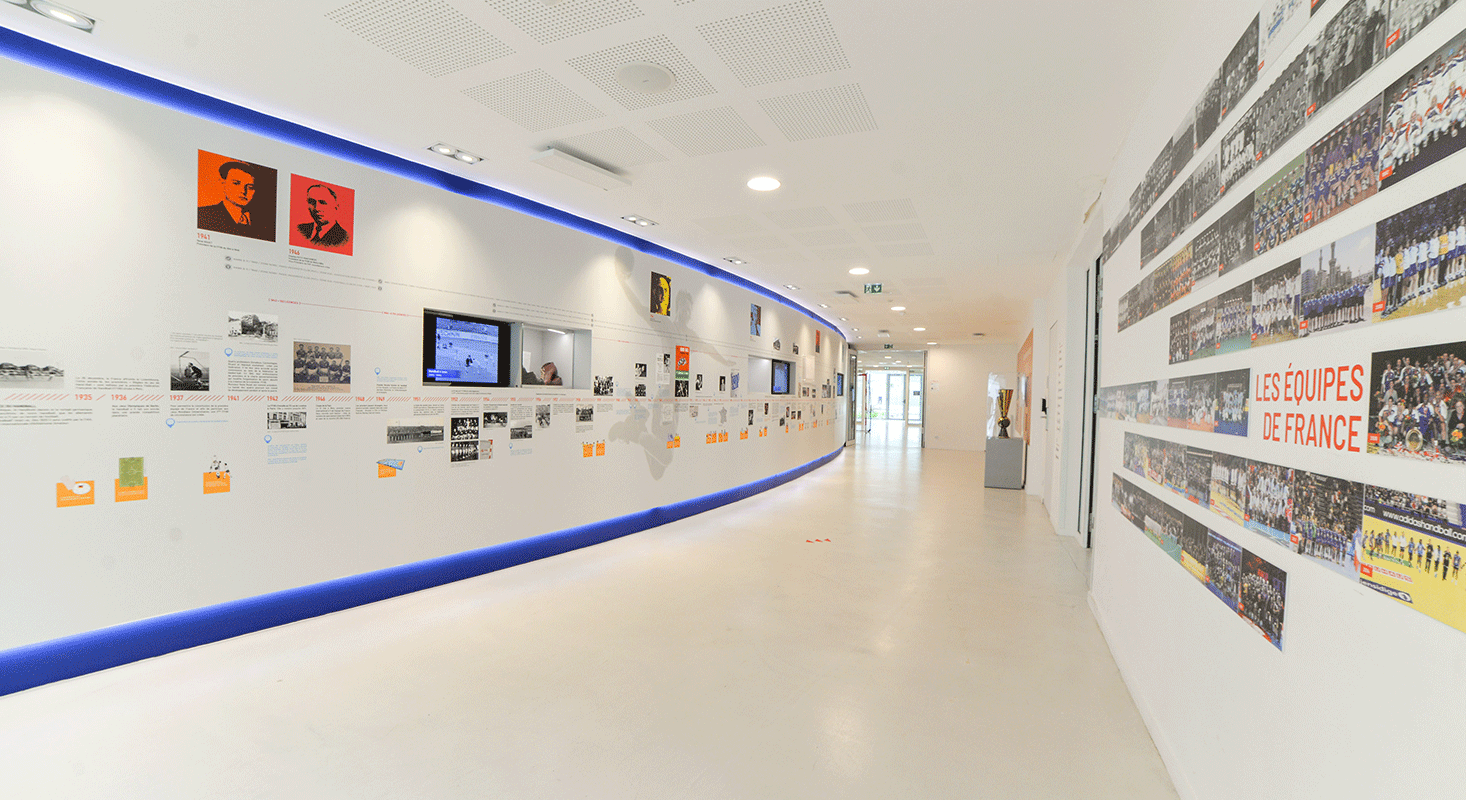 Espace de reception musée Maison Du Handball